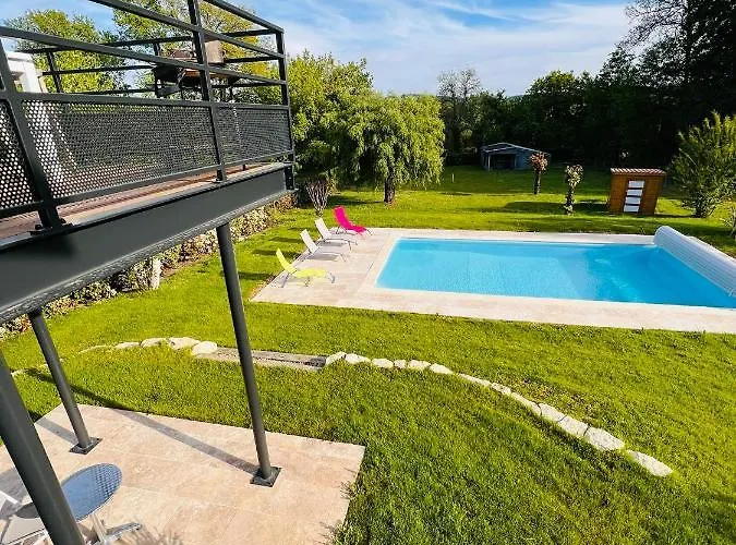 Feriehus Les Mazades A 10 Min De Perigueux Avec Piscine Chauffee, Meuble De Tourisme Classe 3 Etoiles Annesse-et-Beaulieu